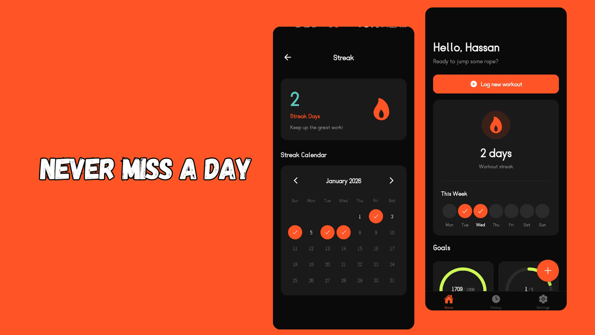 Build streaks. Break records.